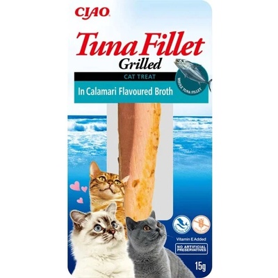 Churu Cat Tuna Fillet in Calamari Flavoured Broth 15 g