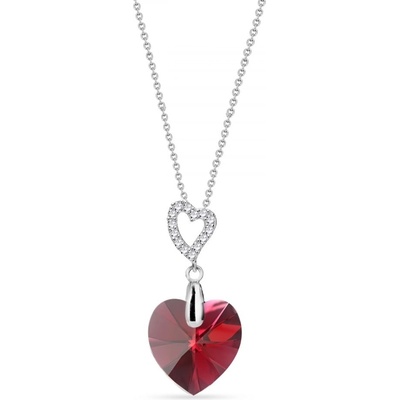 Spark červený se Swarovski Elements Amore NCS622814SC Scarlet
