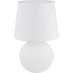 TK Lighting НАСТОЛНА ЛАМПА santana 5593 1xe27 БЯЛ (5593)