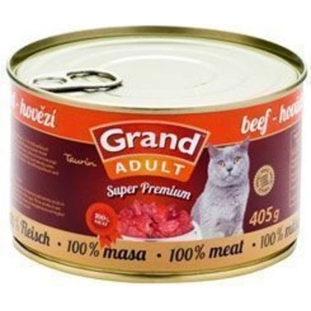 Grand Super Premium Cat Adult Beef 405 g
