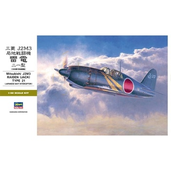 Hasegawa Mitsubishi J2M3 Raiden Jack Type 21 1:32
