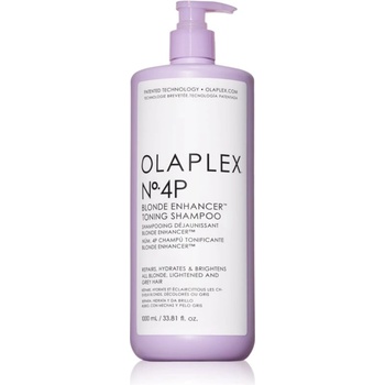 OLAPLEX N°4P Blond Enhancer Toning Shampoo лилав тониращ шампоан неутрализиращ жълтеникавите оттенъци 1000ml