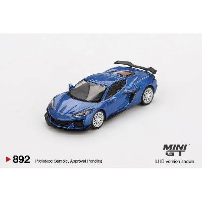 MINI GT Chevrolet Corvette Z06 2023 Elkhart Lake Blue Metallic 1:64