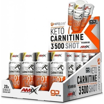 keto l carnitine 3500 Amix KETOLEAN Shot 60 ml Night Time Fat Burner Phytosphingosine サイズ:250 グラム (8.8 オンス)