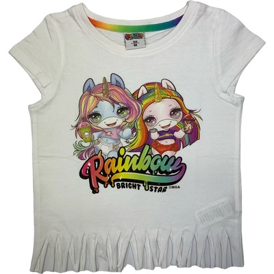 EPlus Тениска за момиче - Poopsie бяла Размер - деца: 110