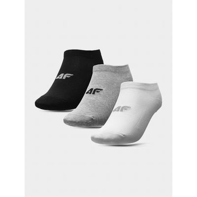 4F HJL22-JSOM004 WHITE+COLD LIGHT GREY MELANGE+BLACK