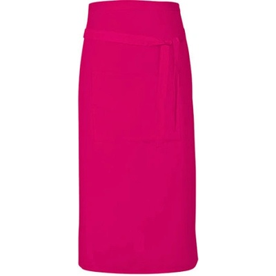 Link Kitchen Wear Gastro zástěra X985 Hot Pink Pantone 241c 90x80cm