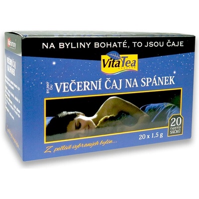 VitaTea čaj Večerný na spánok 20 sáčkov