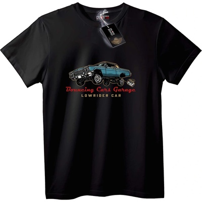 NOONEBRAND Тениска Lowrider автомобилен гараж - XL, White
