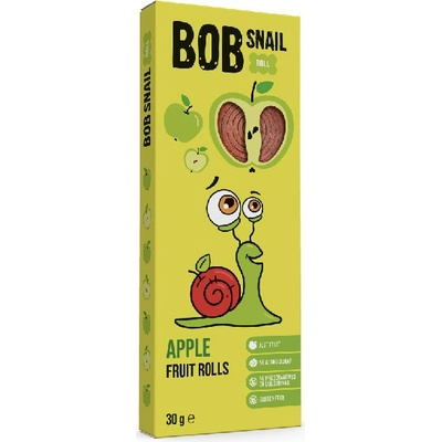 BOB Snail Ovocné rolky Jablko 30 g