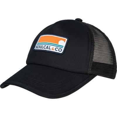 SoulCal Шапка SoulCal Trucker Cap - Black