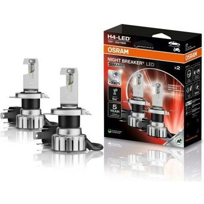 OSRAM Osram H4 LED SMART NIGHT BREAKER +330% 6000K 64193DWNBSM-2HB 2ks 64193DWNBSM-2HB