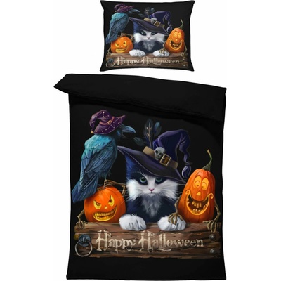 Impar Obliečky Happy Halloween 140x200 70x90