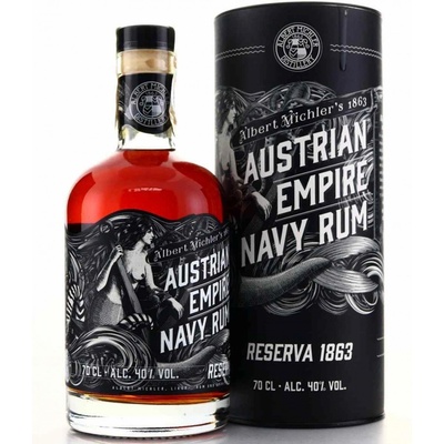 Austrian Empire Navy Reserve 1863 Rum 0,7 l - Old Ed 40% 0,7 l (tuba)