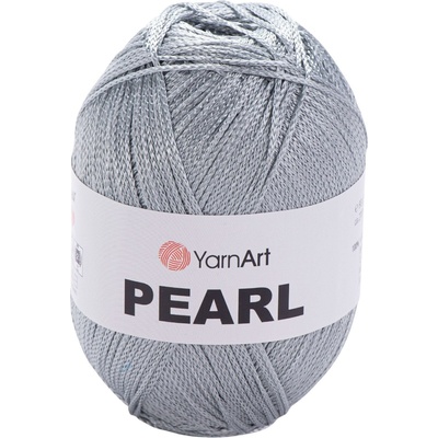 YARNART Pearl 114 Grey Плетива прежда (Pearl 114)