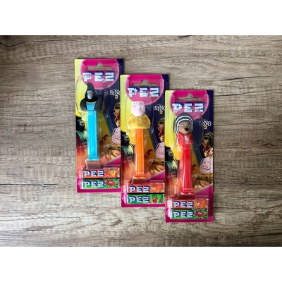 PEZ Figurka + 2 PEZ Štangličky ovocné 17 g