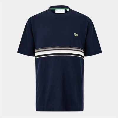Lacoste Тениска Lacoste Men's Short Sleeve T-Shirt - Navy Blue 166