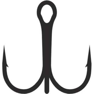 Mistrall trojháček černý vel.12 10ks