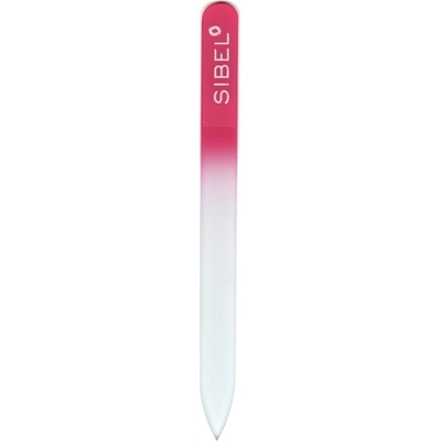 Sibel sklenený pilník na nechty 14 cm - ružový 0017009/PNK