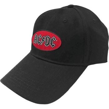 AC/DC Oval Logo Шапка с козирка Black UNI (ACDCCAP05B)