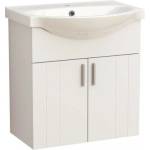 InterCeramic Kd pvc шкаф gema 5650 с умивалник - стенен шкаф, бял гланц (5650)