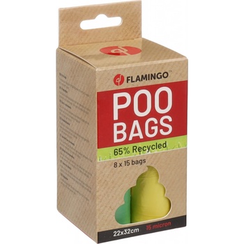 Flamingo Poco Sáčky na exkrementy mix 8 x 15 kg