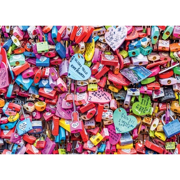 Image 1 of Alipson Puzzle - Puzzle Love padlock - 1 000 piese
