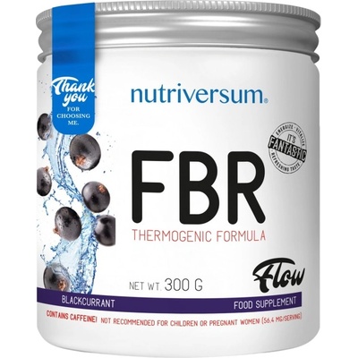 Nutriversum FBR Flow | Thermogenic Fat Burner Powder [300 грама] Касис