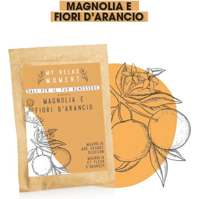 Labor Pro Bath Salt sůl do koupele Magnolie a Pomerančový květ 50 g
