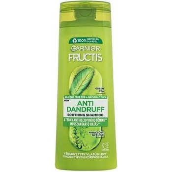 Garnier Fructis Antidandruff šampón výťažky zo zeleného čaju 250 ml