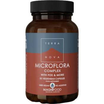 Image 1 of Terranova Microflora Complex with FOS [50 капсули]