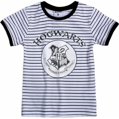 Chlapčenské tričko Harry Potter Rokfort čierne