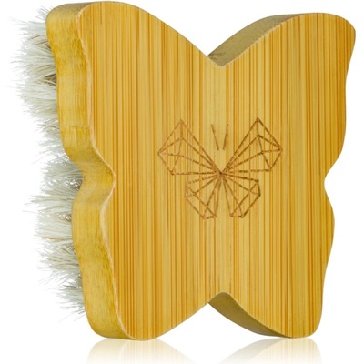 Crystallove Bamboo Butterfly Agave Face Brush Travel Size четка за масаж за лице и деколте