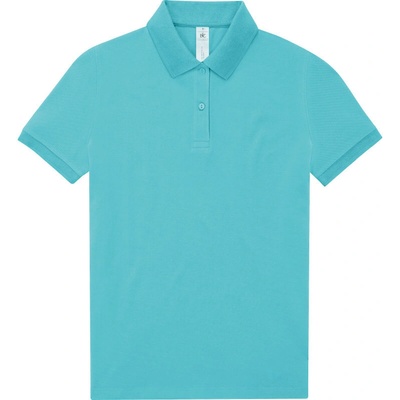 B&C Polokošile B&C My Polo 180 women krátký rukáv dámská COT-01W461zl500 Tyrkysová meta