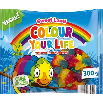 Sweet Land Gumové Bonbóny Colour Your Life 300 g