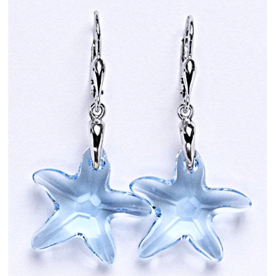 Čištín s krystaly Swarovski akvamarin NK 1313/27