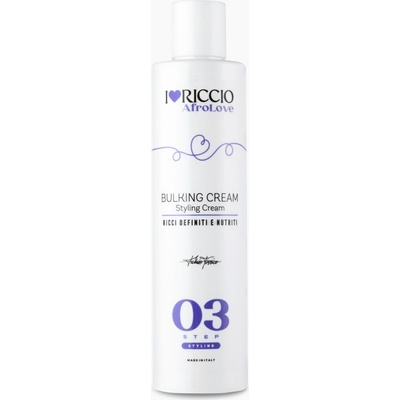 I Love Riccio Afro Love Bulking Cream Styling Stylingový krém pre kučery a afro 250 ml