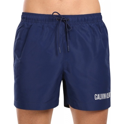 Calvin Klein Swimwear plavecké šortky KM0KM00992 tmavomodré