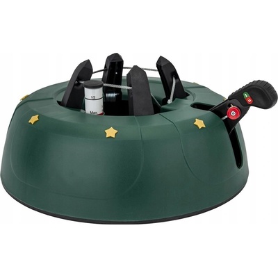 German Stojan na vianočný stromček s páčkou / Kmeň Ø 3 - 11 cm / Stojan Ø 34 cm / Objem 2,5 l / Zelená
