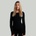 GymBeam STRIX Дамска тениска с дълъг ръкав MERINO I Black L
