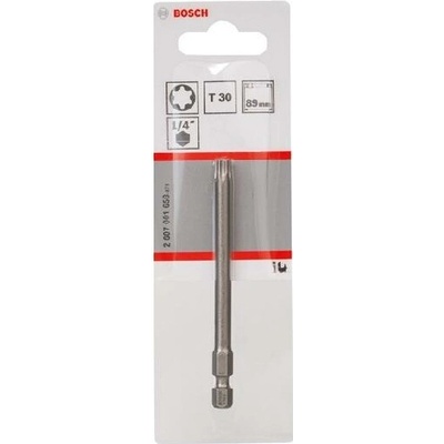Bosch Skrutkovací hrot Extra Hart T30, 89 mm 2607001658