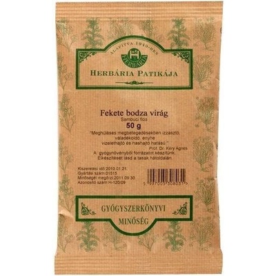 Herbária čaj Černý bez květ 50 g