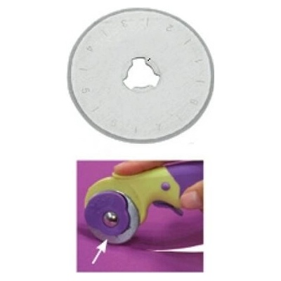 Texi Náhradní řezací kolečko 45 mm, rovné - 10 ks – Zboží Dáma