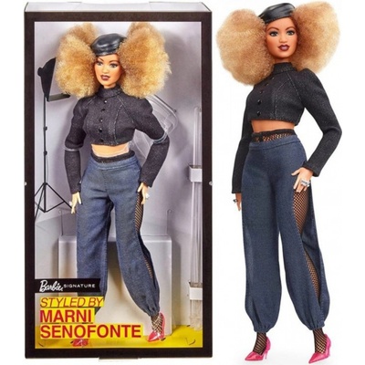 Barbie zberateľská v štýle Marni Senofonte Harém