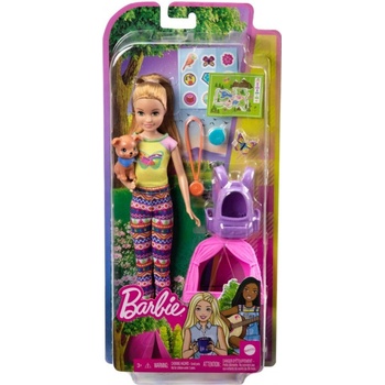 Barbie DreamHouse Adventure kempující sestra se zvířátkem Stacie™