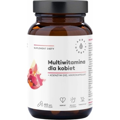 Aura Herbals Multivitamín pre ženy mikrokapsuly 60 kapsúl