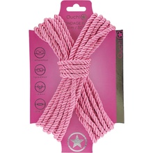 Polyesterové bondage lano - 10 m - Ružové