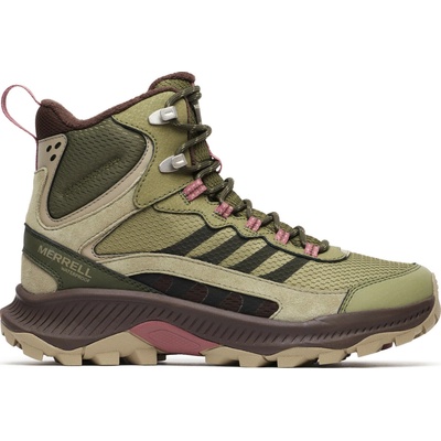 Merrell SPEED STRIKE 2 THERMO MID WP Zelená,Hnědá