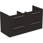 Ideal Standard i. Life B - Шкаф за мивка 120x63x51 см, 4 чекмеджета, матово въгленово сиво T5278NV (T5278NV)