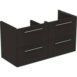 Ideal Standard i. Life B - Шкаф за мивка 120x63x51 см, 4 чекмеджета, матово въгленово сиво T5278NV (T5278NV)